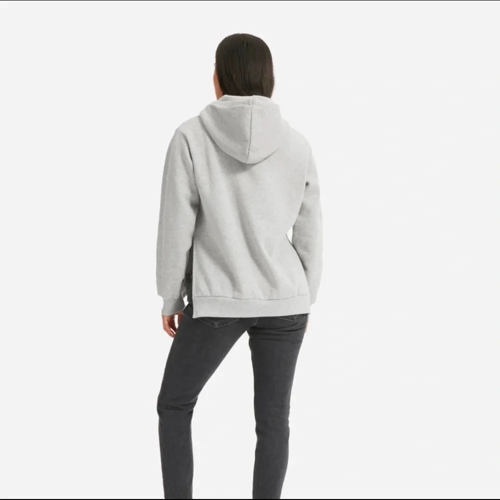 Everlane Gray Hoodie Sweatshirt - Picture 2 of 9